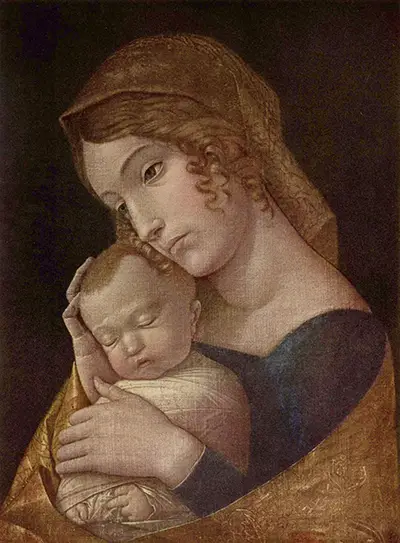 Madonna with Sleeping Child Andrea Mantegna
